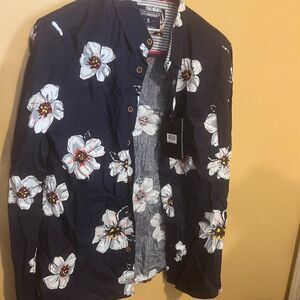 NWT‎ Eighth Avenue floral button down S